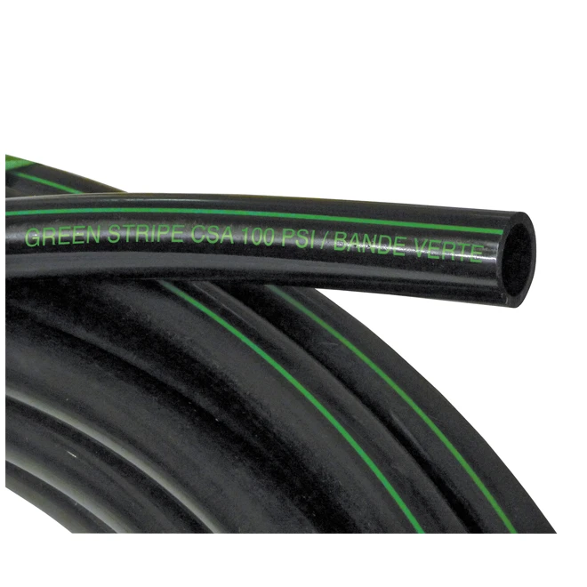 Ipex Green Stripe Polyethylene Pipe - 100 Psi - Standard - 1 1/4-in Dia X 300-ft L 4 Ipex Green Stripe Polyethylene Pipe - 100 Psi - Standard - 1 1/4-in Dia X 300-ft L - Image 2