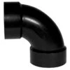 IPEX 4 Po Black ABS Plastic 90° Hub Elbow -Imperial Fireplace Shop 00685765 L