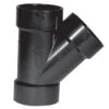 IPEX Black ABS 4-in 45° Hub Wye -Imperial Fireplace Shop 00685781 L