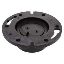 IPEX 4 X 3-in Black ABS Plastic Closet Flange With Test Plug