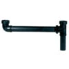 IPEX 1 1/2-in Black ABS Plastic End Outlet Continuous Waste -Imperial Fireplace Shop 00685882 L