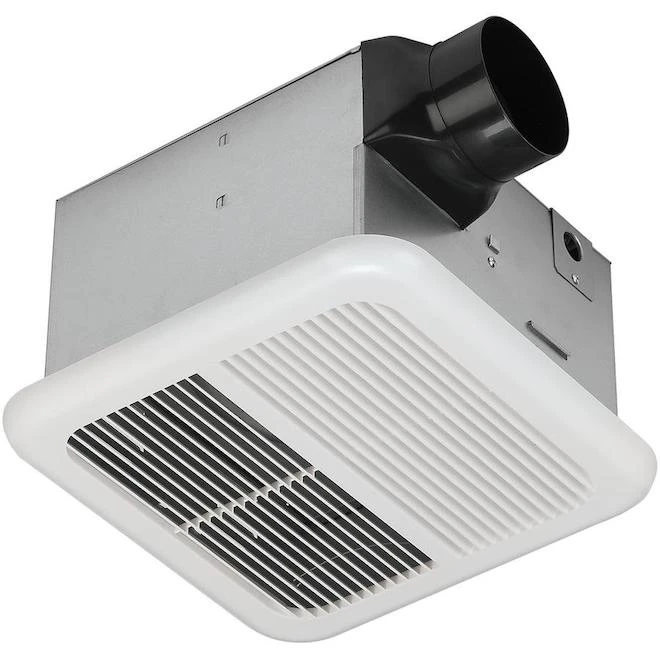 Utilitech 1.2 Sones 110 CFM White Bathroom Fan ENERGY STAR 3 Utilitech 1.2 Sones 110 CFM White Bathroom Fan ENERGY STAR