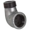 Galvanized Street Elbow - 90° - 2" -Imperial Fireplace Shop 0173662 L