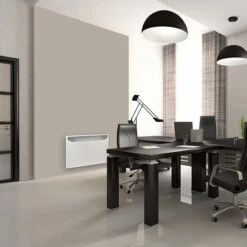 Uniwatt UHC 2000 W/240 V White Steel Convector With Electronic Built-In Thermostat