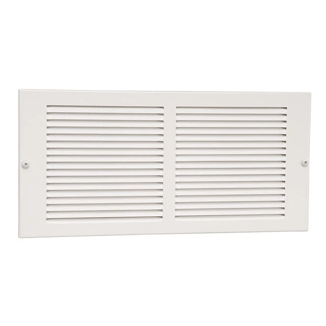 Imperial Sidewall Return Air Grille - Steel - White - 14-in W X 6-in H X 7/8-in Wall Projection 3 Imperial Sidewall Return Air Grille - Steel - White - 14-in W X 6-in H X 7/8-in Wall Projection