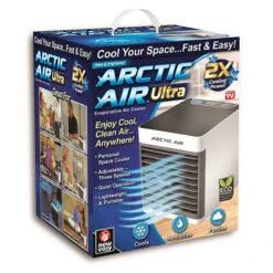 Arctic Air Evaporative Air Cooler - Portable - 3 Speeds - Hydro-Chill Technology - White -Imperial Fireplace Shop 11815014ba L