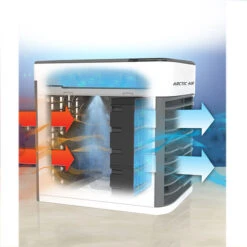 Arctic Air Evaporative Air Cooler - Portable - 3 Speeds - Hydro-Chill Technology - White -Imperial Fireplace Shop 11815014d L