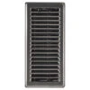Imperial Steel Floor Register - Pewter - Rustproof Polystyrene Body - 4-in W X 10-in L -Imperial Fireplace Shop 1224458 L