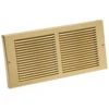 Imperial Sidewall Return Air Grille - Steel - Polished Brass - 8-in W X 30-in H X 7/8-in Wall Projection 2 Imperial Sidewall Return Air Grille - Steel - Polished Brass - 8-in W X 30-in H X 7/8-in Wall Projection -Imperial Fireplace Shop 1224484 L
