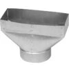 Imperial 4-in X 10-in X 6-in Galvanized Steel Straight Register Duct Boot -Imperial Fireplace Shop 12245380 L