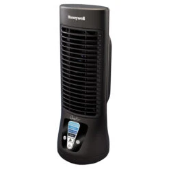 Honeywell 13-in - 4-Speeds Indoor Black Table/Desk Fan