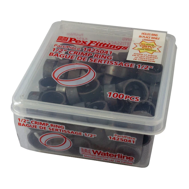 0.5-in PEX Crimp Ring 4 0.5-in PEX Crimp Ring - Image 2