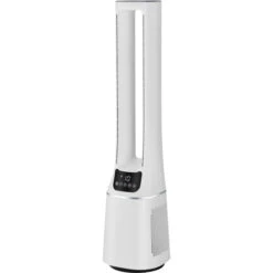 Midea White Portable Fan - 3 Wind Modes - 10 Speed Settings -Imperial Fireplace Shop 21615062b L