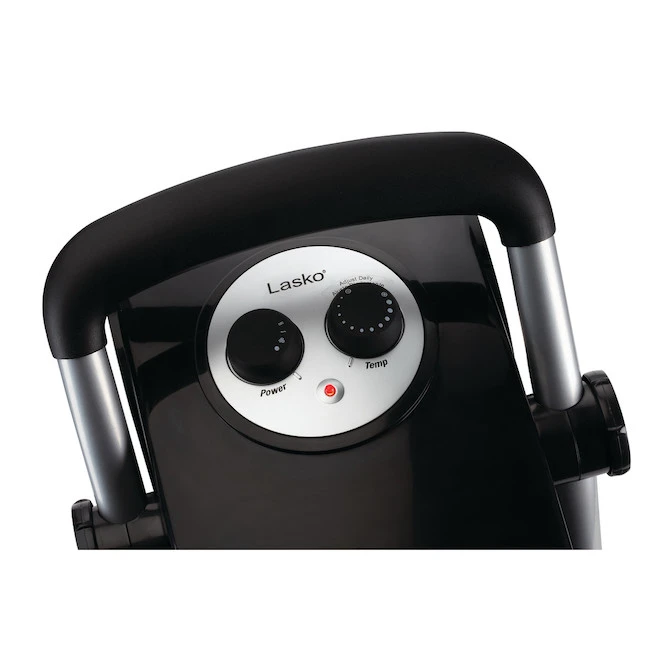 Lasko Utility Heater - 1500 W - Plastic/Metal - Black 6 Lasko Utility Heater - 1500 W - Plastic/Metal - Black - Image 4