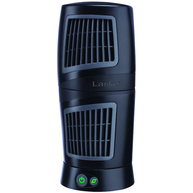 Lasko Lakso Multi-Directional Tower Oscillating Fan - Plastic 3 Speeds Black 4 Lasko Lakso Multi-Directional Tower Oscillating Fan - Plastic 3 Speeds Black - Image 2