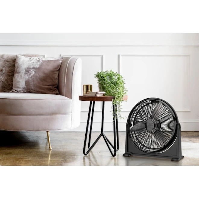 Lasko Lakso 20-in - 3 Speeds Indoor Floor Black Fan 4 Lasko Lakso 20-in - 3 Speeds Indoor Floor Black Fan - Image 2
