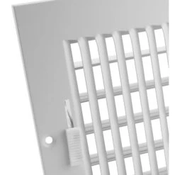 Accord Select 12 X 6-in White 2-Way Sidewall/Ceiling Register -Imperial Fireplace Shop 32105325b L
