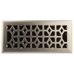 Accord Select 3 X 10-in Satin Nickel Marquis Floor Register