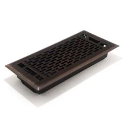 Accord Select 3 X 10-in Oil-Rubbed Bronze Manhattan Floor Register