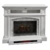 ALLEN + ROTH Infrared Quartz Electric Fireplace - 52.5-in - White 1 ALLEN + ROTH Infrared Quartz Electric Fireplace - 52.5-in - White -Imperial Fireplace Shop 32255005 L