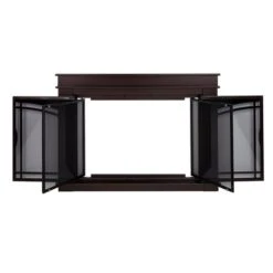 Pleasant Hearth Fenwick Oil-Rubbed Bronze Medium Cabinet-style Smoked Tempered Glass Fireplace Doors 11 Pleasant Hearth Fenwick Oil-Rubbed Bronze Medium Cabinet-style Smoked Tempered Glass Fireplace Doors -Imperial Fireplace Shop 330951929 AlternateImage2 l