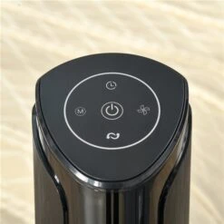 HomCom 12.5-in 3-speed Indoor Black Oscillation Tower Fan -Imperial Fireplace Shop 330982058 AlternateImage3 l