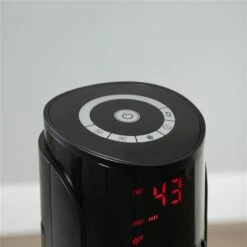 Homcom 12.5-in 3-speed Black Indoor Oscillation Tower Fan -Imperial Fireplace Shop 330989438 AlternateImage4 l