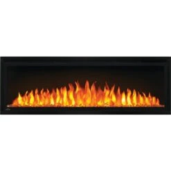 Napoleon Entice 50-in W Black Fan-Forced Electric Fireplace