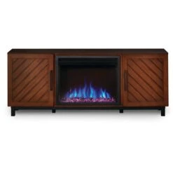 Napoleon Bella 65-in W Brown Fan-Forced Electric Fireplace -Imperial Fireplace Shop 330992234 AlternateImage1 l