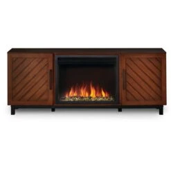 Napoleon Bella 65-in W Brown Fan-Forced Electric Fireplace -Imperial Fireplace Shop 330992234 MainImage 001 l