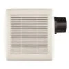 Bathroom Fan Flex DC Series 50-80-110 Selectable CFM <0.3-0.4-0.9 Sones