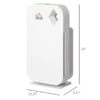 HomCom White 4-Speed 430-sq. Ft. Coverage HEPA Air Purifier 2 HomCom White 4-Speed 430-sq. Ft. Coverage HEPA Air Purifier -Imperial Fireplace Shop 331037329 AlternateImage2 l