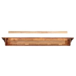 Pearl Mantels 48-in W X 6.5-in H X 8-in D Distressed Cherry Pine Wood Mantel Shelf -Imperial Fireplace Shop 331037369 AlternateImage2 l