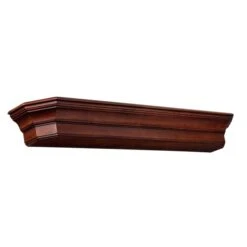 Pearl Mantels 48-in W X 6.5-in H X 8-in D Distressed Cherry Pine Wood Mantel Shelf -Imperial Fireplace Shop 331037369 AlternateImage4 l