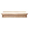 Pearl Mantels 72-in W X 9-in H X 9-in D Chestnut Distressed Pine Wood Mantel Shelf 2 Pearl Mantels 72-in W X 9-in H X 9-in D Chestnut Distressed Pine Wood Mantel Shelf -Imperial Fireplace Shop 331037420 AlternateImage4 l
