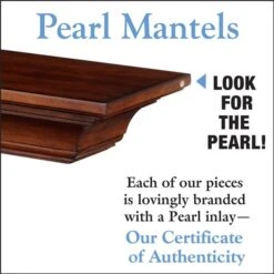 Pearl Mantels 60-in W X 5-in H X 10-in D Antique Distressed Pine Wood Mantel Shelf 9 Pearl Mantels 60-in W X 5-in H X 10-in D Antique Distressed Pine Wood Mantel Shelf -Imperial Fireplace Shop 331037424 AlternateImage3 l