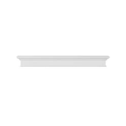 Pearl Mantels 60-in W X 8-in H X 9-in D Crisp White Pine Wood Mantel Shelf -Imperial Fireplace Shop 331037434 AlternateImage1 l