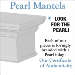 Pearl Mantels 60-in W X 8-in H X 9-in D Crisp White Pine Wood Mantel Shelf -Imperial Fireplace Shop 331037434 AlternateImage3 l