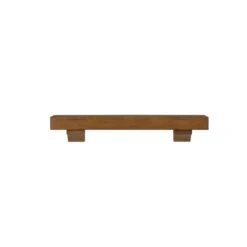Pearl Mantels 60-in W X 10.5-in H X 9-in D Russet Distressed Pine Wood Mantel Shelf -Imperial Fireplace Shop 331037441 AlternateImage2 l