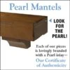 Pearl Mantels 60-in W X 10.5-in H X 9-in D Russet Distressed Pine Wood Mantel Shelf 2 Pearl Mantels 60-in W X 10.5-in H X 9-in D Russet Distressed Pine Wood Mantel Shelf -Imperial Fireplace Shop 331037441 AlternateImage4 l