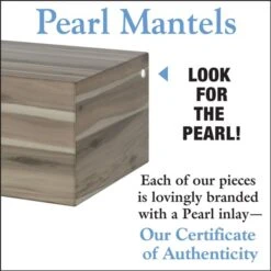 Pearl Mantels 60-in W X 5-in H X 9-in D Ash Asian Hardwood Wood Mantel Shelf -Imperial Fireplace Shop 331037454 AlternateImage2 l