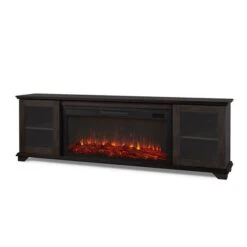 Real Flame Benjamin 81-in Landscape Infrared Electric Fireplace In Weathered Wood -Imperial Fireplace Shop 331064563 MainImage 001 l