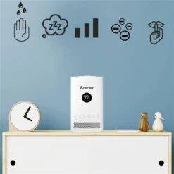 Costway 3.5 L Tabletop Cool 3-Level Mist Humidifier For 151-400-sq. Ft. Room -Imperial Fireplace Shop 331065369 AlternateImage4 l