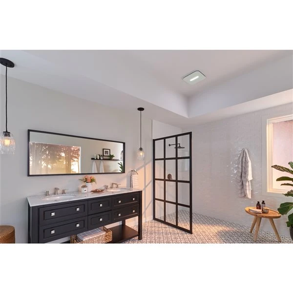 Broan Cleancover 1.0-sone 110 CFM White Bathroom Fan 4 Broan Cleancover 1.0-sone 110 CFM White Bathroom Fan - Image 2