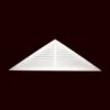 Foamcore 24-in X 72-in White Triangle Urethane Louvre -Imperial Fireplace Shop 331067303 AlternateImage1 l