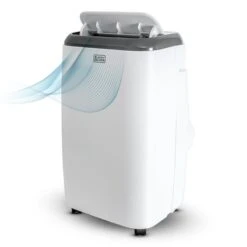 Black & Decker BLACK+DECKER 6000 BTU DOE (10,000 BTU ASHRAE) 115-Volt White Portable Air Conditioner