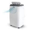 Black & Decker BLACK+DECKER 8000 BTU DOE (12,000 BTU ASHRAE) 115-Volt White Portable Air Conditioner - Heater Included -Imperial Fireplace Shop 331067519 MainImage 001 l