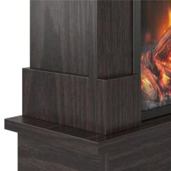 Ameriwood Home 31.65-in Espresso Fan-forced Electric Fireplace -Imperial Fireplace Shop 331068432 AlternateImage4 l
