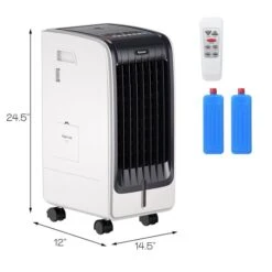 Costway Evaporative Air Cooler Portable Fan Conditioner Cooling 3-Speed 500CFM 11 Costway Evaporative Air Cooler Portable Fan Conditioner Cooling 3-Speed 500CFM -Imperial Fireplace Shop 332007813 AlternateImage1 l