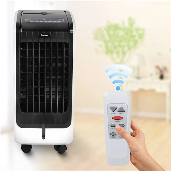 Costway Evaporative Air Cooler Portable Fan Conditioner Cooling 3-Speed 500CFM 6 Costway Evaporative Air Cooler Portable Fan Conditioner Cooling 3-Speed 500CFM - Image 4